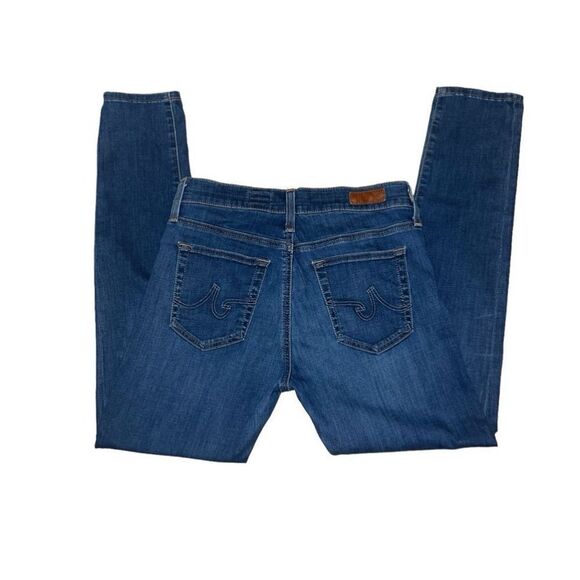 AG Adriano Goldschmied Farrah High Rise Skinny Crop Women’s Jeans Size 27 Blue - Picture 2 of 5